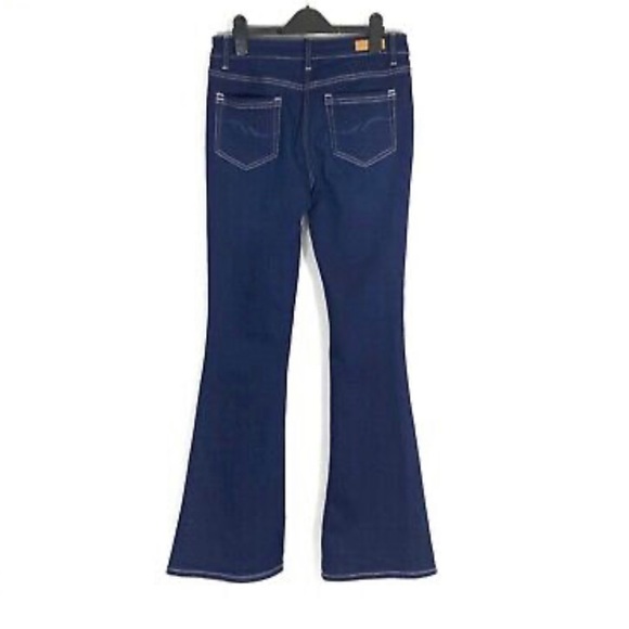 NEXT COUTURE COLLECTION Navy Women's Flare Leg Jeans Size 10 - Picture 5 of 11